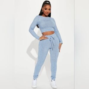 SOLD- Fashion Nova Set - Going Home Jogger Women's Sz XL NWT